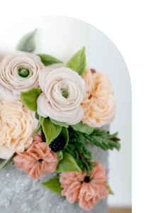 Beautiful buttercream flowers