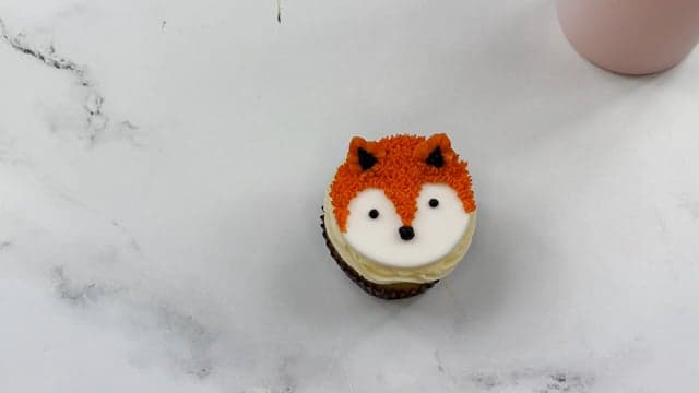 Woodland Critters Cupcake: The Fox
